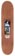 Chocolate Capps Waylon Jennings 8.5 Skateboard Deck - black - top