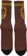 Spitfire Bighead Sock - brown/gold - front