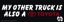 HUF TRD Bumper Sticker - black
