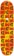 Evisen The Sunset Night 8.5 Skateboard Deck - top