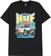 HUF TRD Pit Crew T-Shirt - black