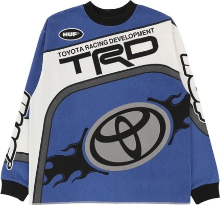 HUF TRD Grandstand L/S Jersey - blue - view large