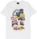 HUF TRD Valley Trails T-Shirt - white - front
