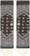 Stance Barrio Crew Sock - washed black - front