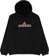 Passport Gardenia Hoodie - black