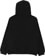 Passport Gardenia Hoodie - black - reverse