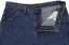 Passport Workers Club Shorts - washed dark indigo - open