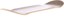 Passport Hybrid Vigour 8.5 Skateboard Deck - angle