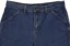 Passport Workers Club Shorts - washed dark indigo - alternate front