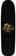 Powell Peralta Bones Brigade Mullen Series 16 7.4 LTD Skateboard Deck - black - top