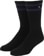 Tactics Icon Sock 3 Pack - striped black - 3