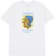 Krooked Blue Thinker T-Shirt - white
