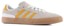 Adidas Busenitz Vulc II Skate Shoes - white/preloved yellow/gold metallic