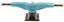Gullwing Pro III Longboard Trucks - 9" blue/black