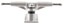 Gullwing Pro III Longboard Trucks - 9" silver - reverse