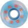 Pig Conical Side Cut Skateboard Wheels - blue/pink swirl (99a)