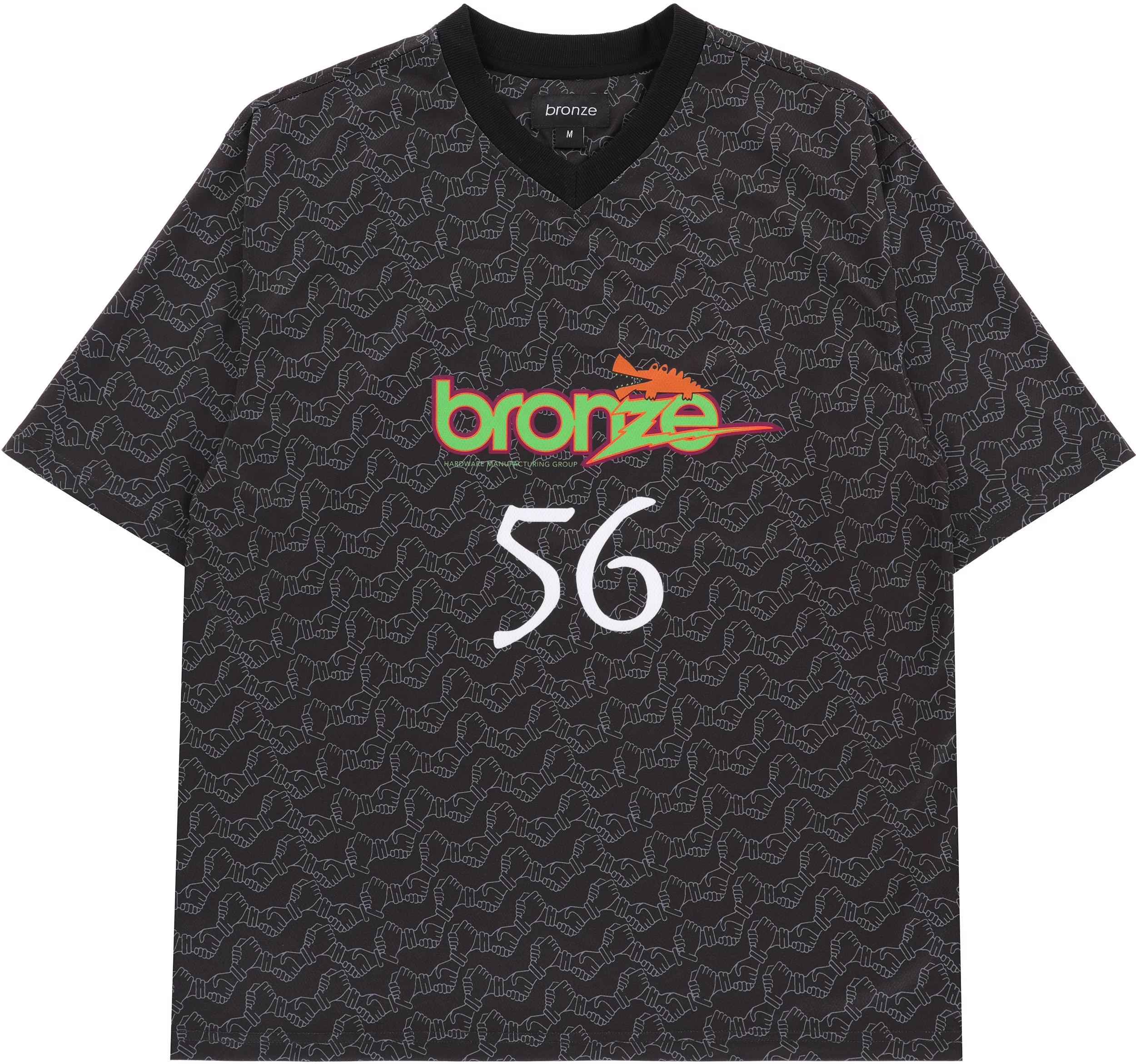 Bronze 56k Trust Soccer Jersey - black | Tactics