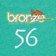 Bronze 56k Trust Soccer Jersey - green - front detail