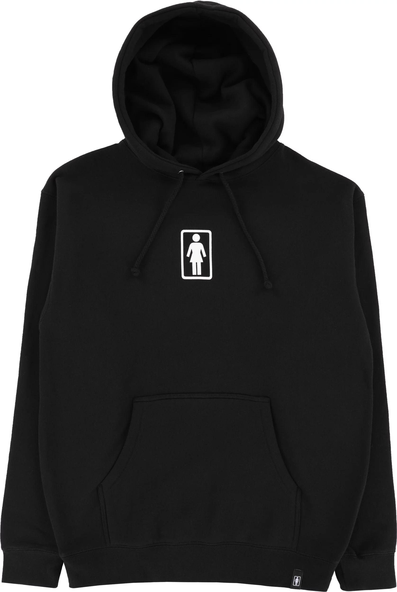 ♡9090 girl OG LogoOffShoulderGlitter♡ Girl OG 93Til Hoodie - black | Tactics