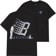 Bronze 56k Roller Logo T-Shirt - black
