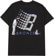 Bronze 56k Roller Logo T-Shirt - black - reverse