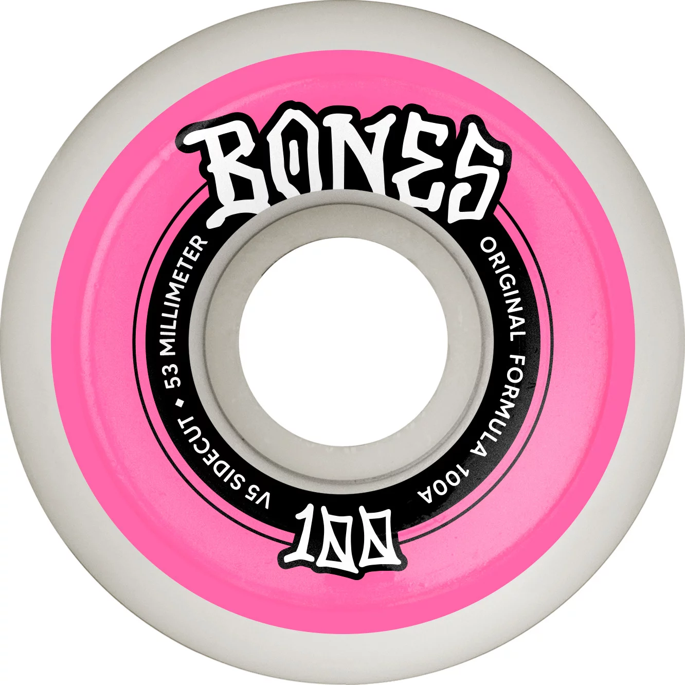 Roues Skateboard Superslick S1 54 Mm 100A – Blanches – Super High Rebound