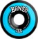 Bones 100's OG Formula V5 Sidecut Skateboard Wheels - black/blue (100a)