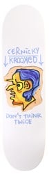 Krooked Cernicky Blue Thinker 8.38 Skateboard Deck