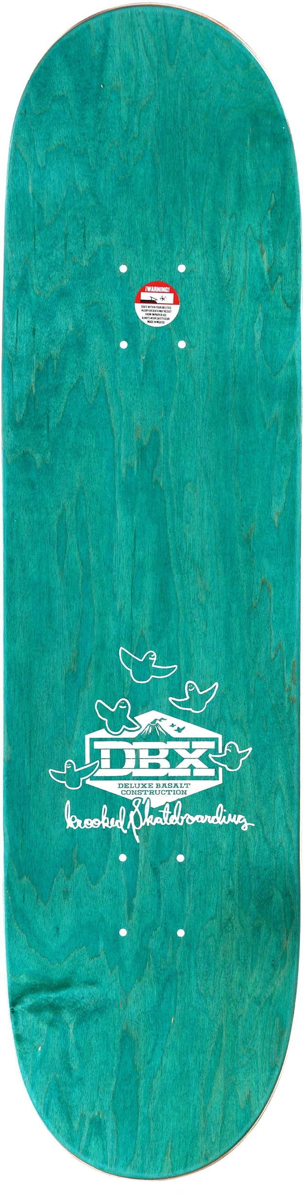 Krooked DBX Eyes Skateboard Deck