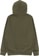 Lakai Lakai x Poler Summit Hoodie - olive - reverse