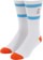 Lakai Lakai x Poler Summit Sock - white