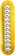 Real Busenitz Can-Can 8.38 True Fit Shape Skateboard Deck - yellow