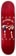 Real Praman Muay Thai 8.5 Skateboard Deck - red