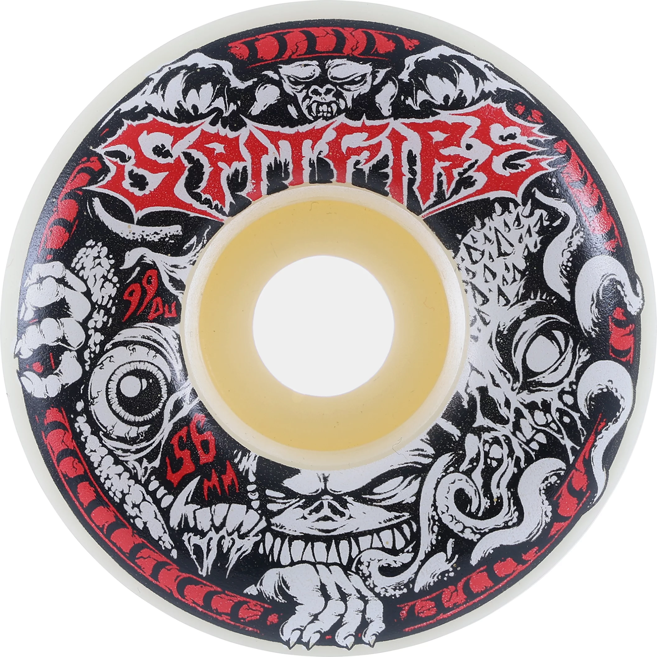 スピットファイア　DEMONGATEスケボーウィール 56mm99a スピットファイア DEMONGATEスケボーウィール 56mm99a - メルカリ
