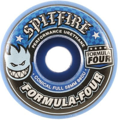 Spitfire Formula Four Conical Full Skateboard Wheels - blue (99d) - view large