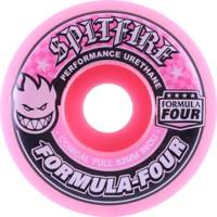 Spitfire Formula Four Conical Full Skateboard Wheels - pink (99d)