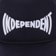 Independent Span Trucker Hat - white/navy - front