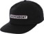 Independent Bar Logo Snapback Hat - black