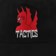 Tactics Ur Top Advisor Snapback Hat - black - front detail