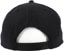 Tactics Throwback Logo Nylon Snapback Hat - black - reverse