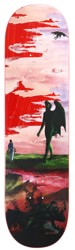 Fucking Awesome Ave New Path To The Waterfall Skateboard Deck - red