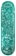 GX1000 Carlyle Slow Burn 8.625 Skateboard Deck - teal