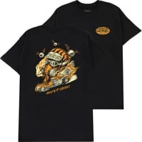 Creature Crash And Burn T-Shirt - black
