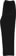 Independent Span Elastic Waist Pants - black/black - fold