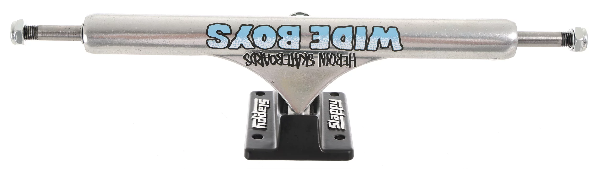 Slappy Heroin Wide Boys ST1 Hollow Skateboard Trucks - polished