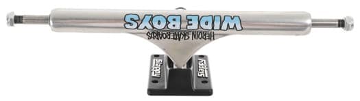 Slappy Heroin Wide Boys ST1 Hollow Skateboard Trucks - polished/black 11.0 - view large