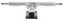 Slappy Heroin Wide Boys ST1 Hollow Skateboard Trucks - polished/black 11.0 - reverse