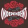 Independent Rose Span T-Shirt - dark chocolate - reverse detail