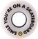 Chocolate Smile Cruiser Skateboard Wheels - white (85d) - reverse