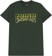 Creature Logo Outline T-Shirt - forest/yellow